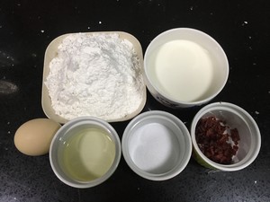 蔓越莓烤年糕(巧克力馅)的做法 步骤1