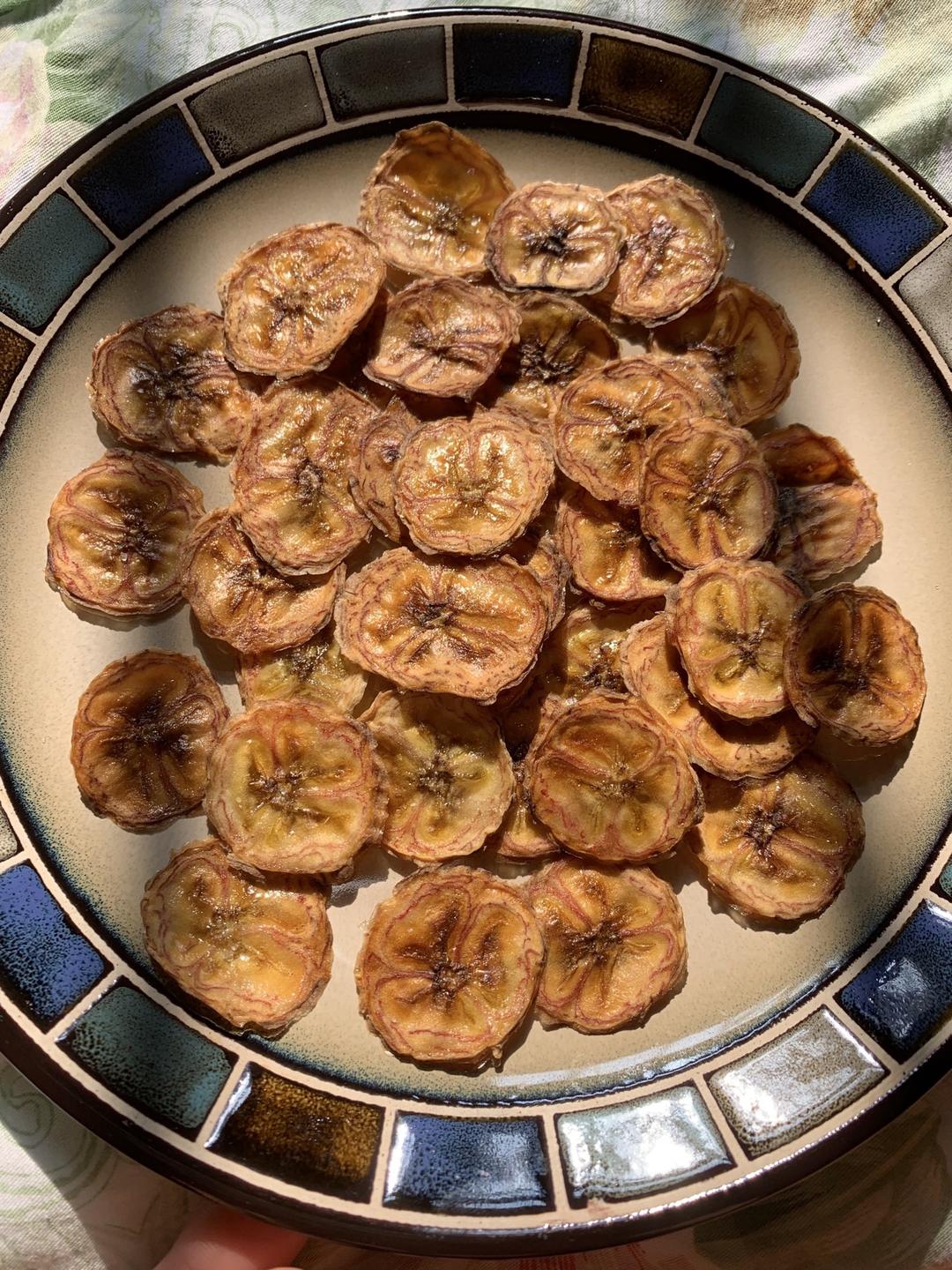 自制香蕉片