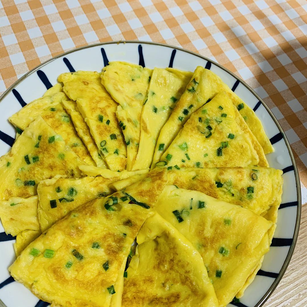 葱花鸡蛋饼
