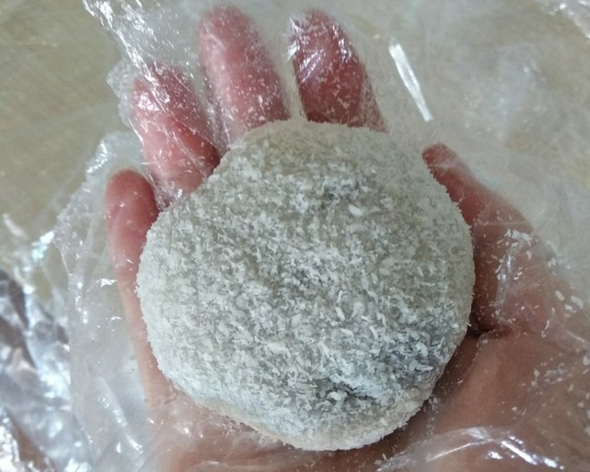 紫薯糯米果的做法