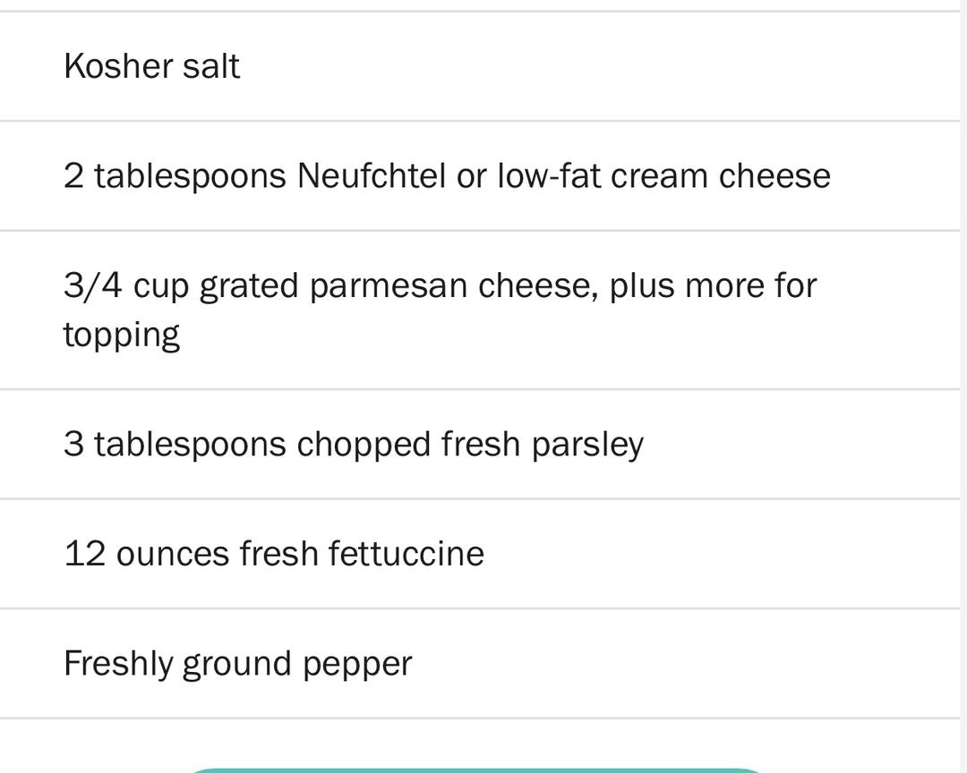 Low-calorie creamy fettuccine的做法 步骤2