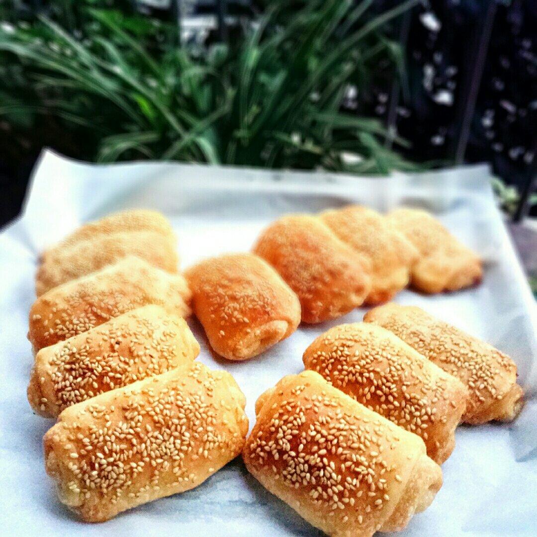 中式酥皮点心―方酥(同蛋黄酥皮做法)的全部作品