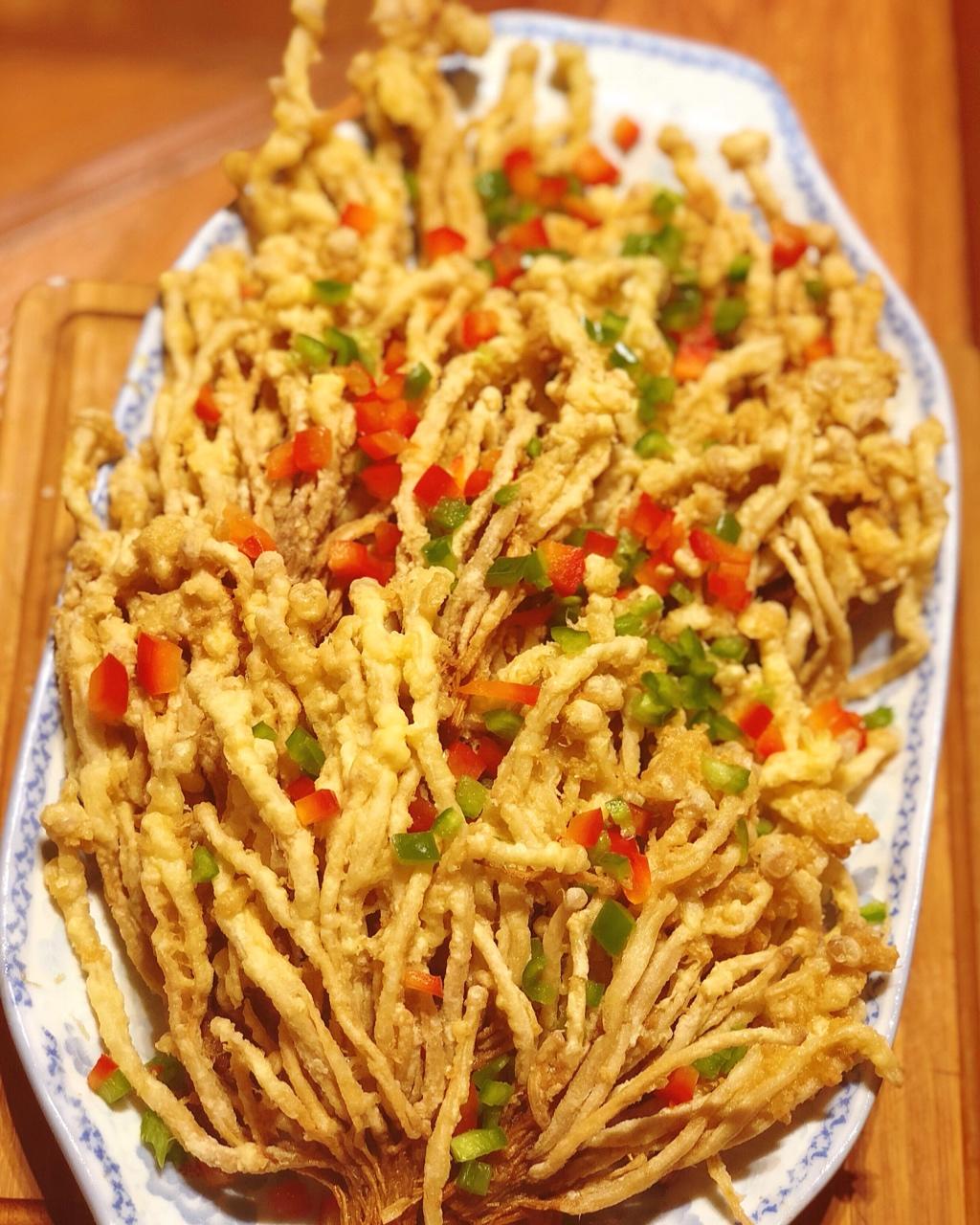 淼淼_226做的油炸金针菇