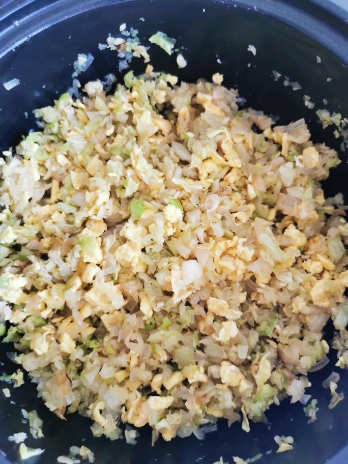 圆白菜粉丝鸡蛋包子馅