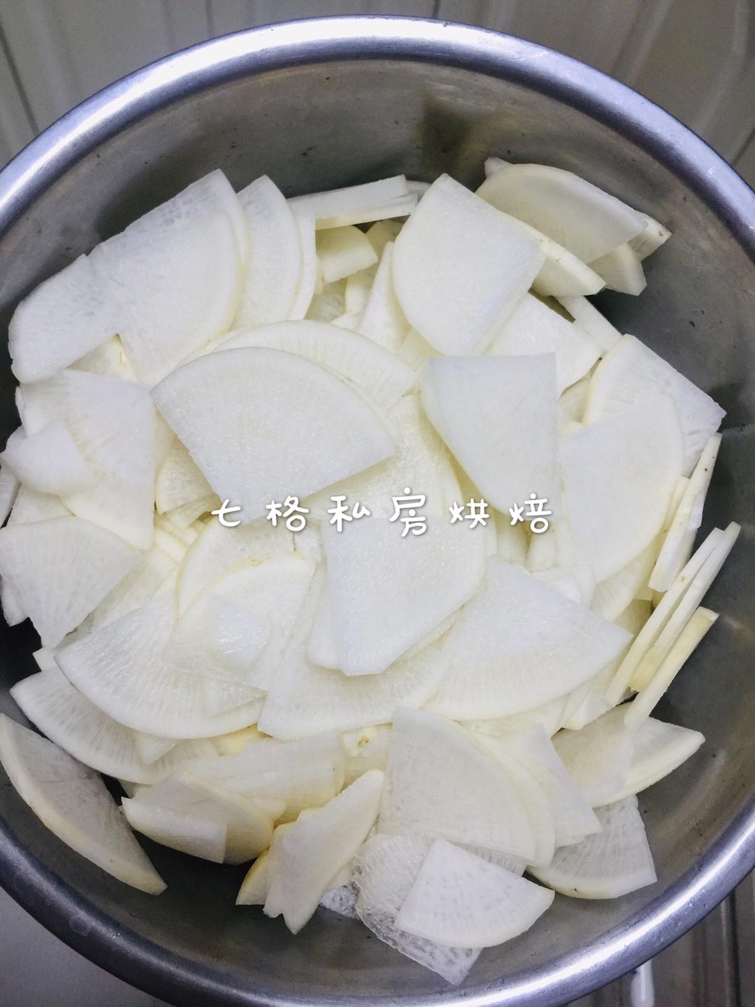 酸甜爽口白萝卜咸菜的做法 步骤5