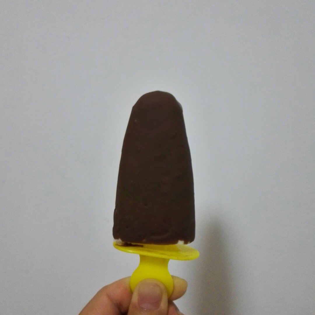 骄阳-16做的自制巧克力脆皮雪糕