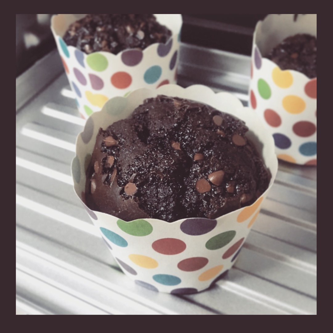 raveninthegrave做的巧克力muffin