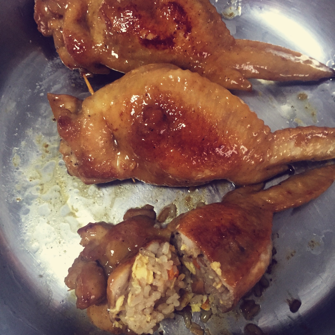 馨一一做的鸡翅包饭