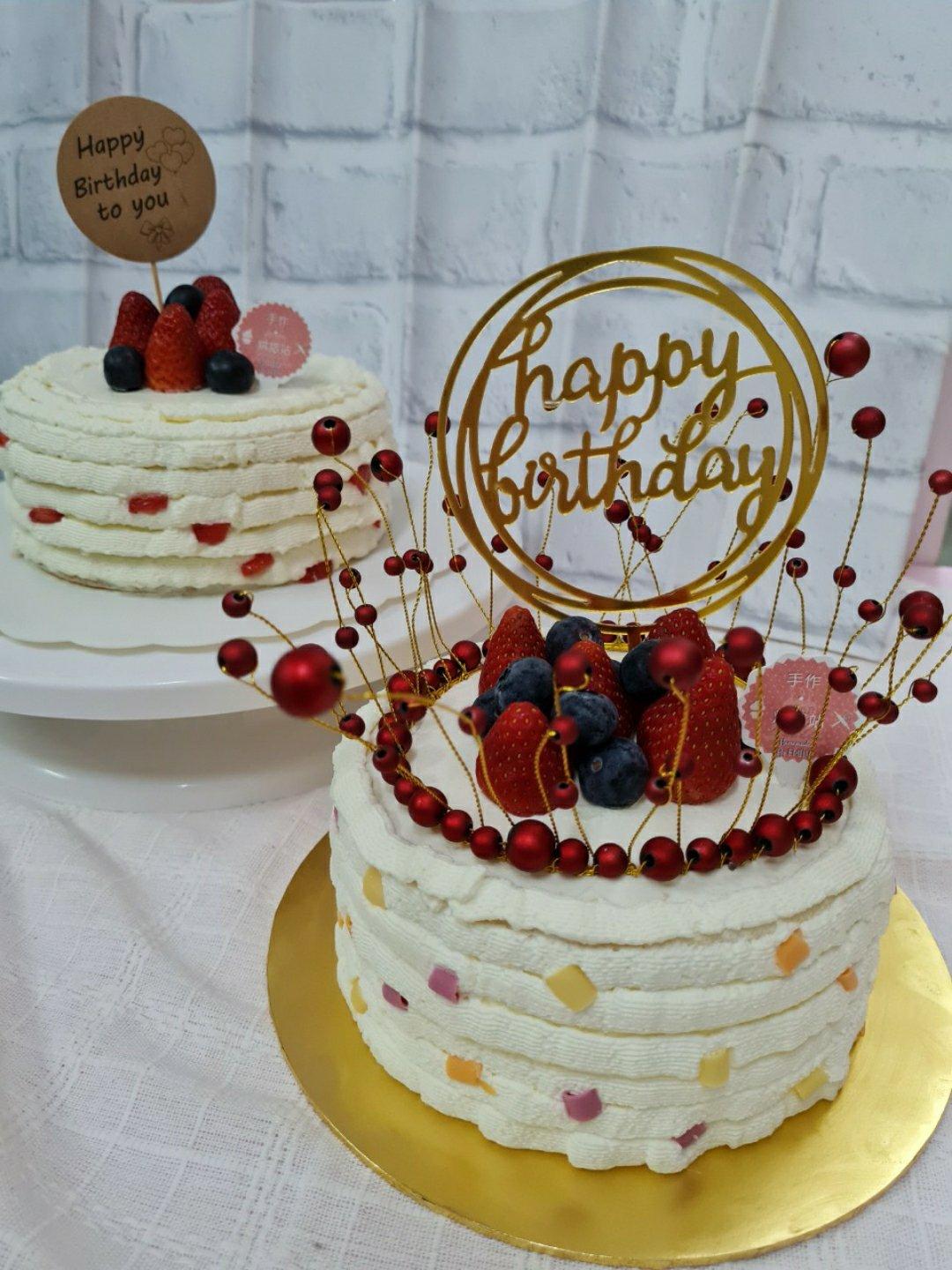 bakinglover做的生日蛋糕