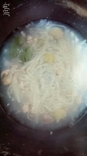 宝宝辅食 虾泥冬瓜面