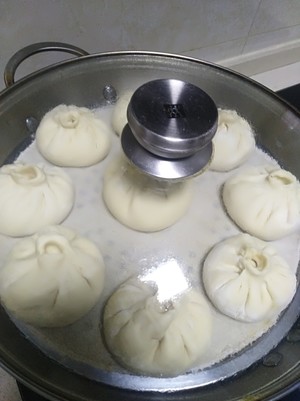 香菇白菜肉馅包子的做法 步骤6