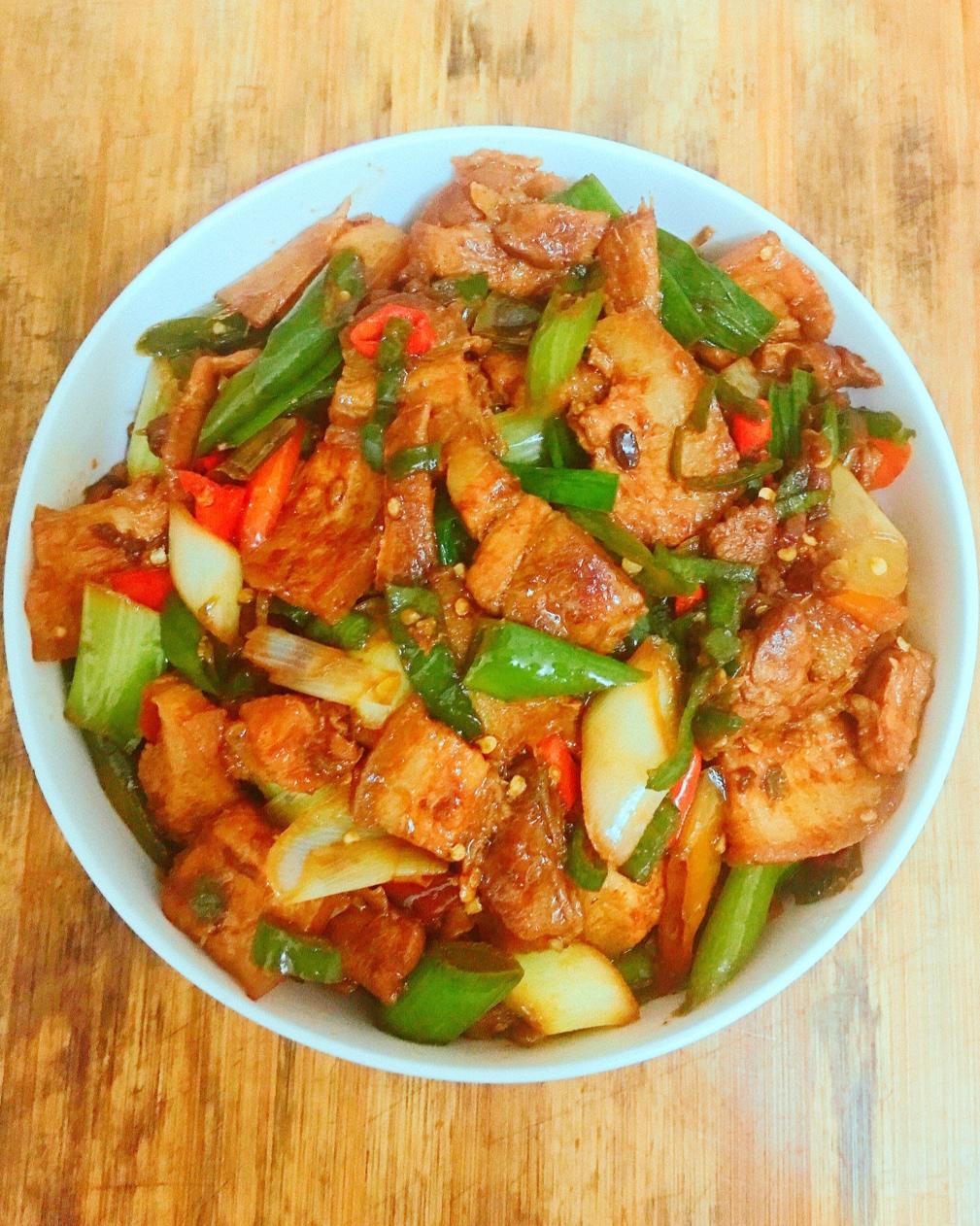小cc爱生活做的四川回锅肉
