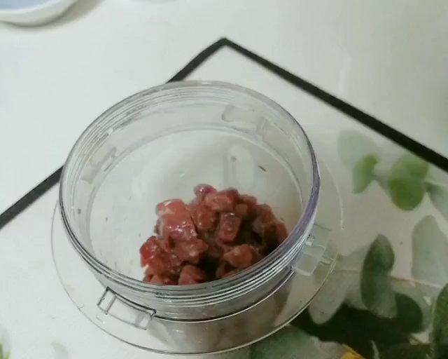 自制鲜蔬牛肉泥猫饭「幼猫」