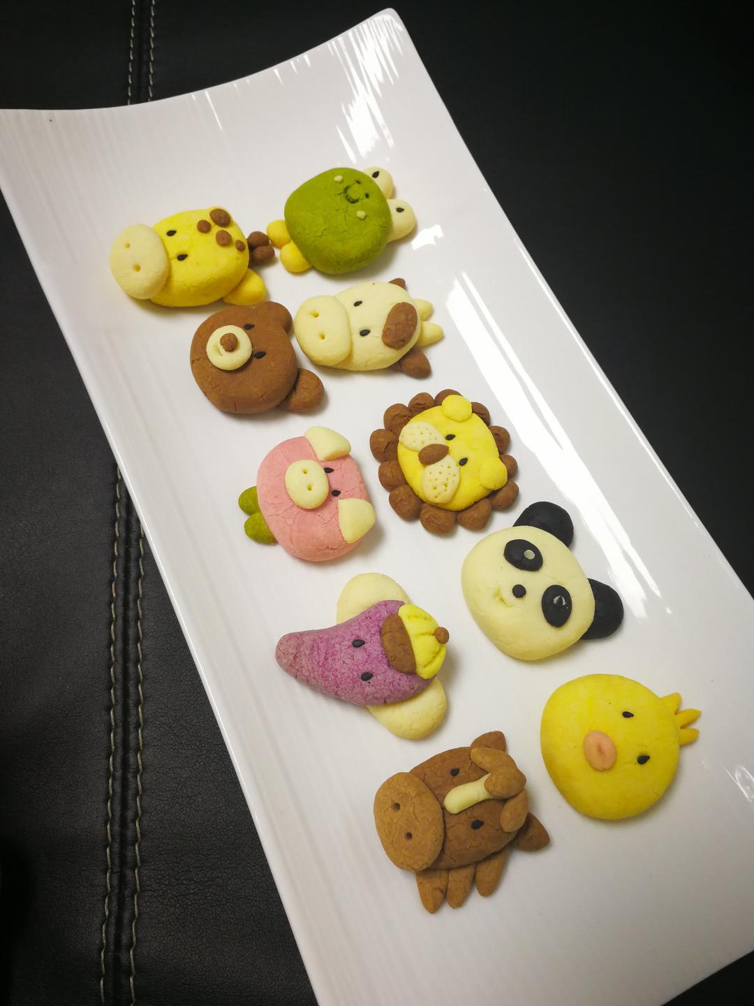 做的10款立体卡通黄油饼干