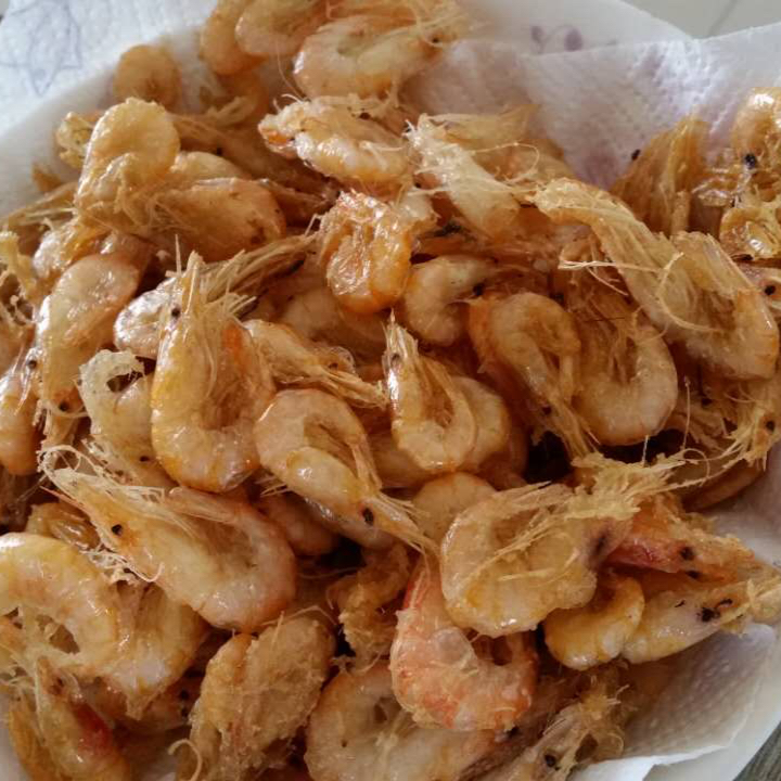 一念1203做的炸青虾