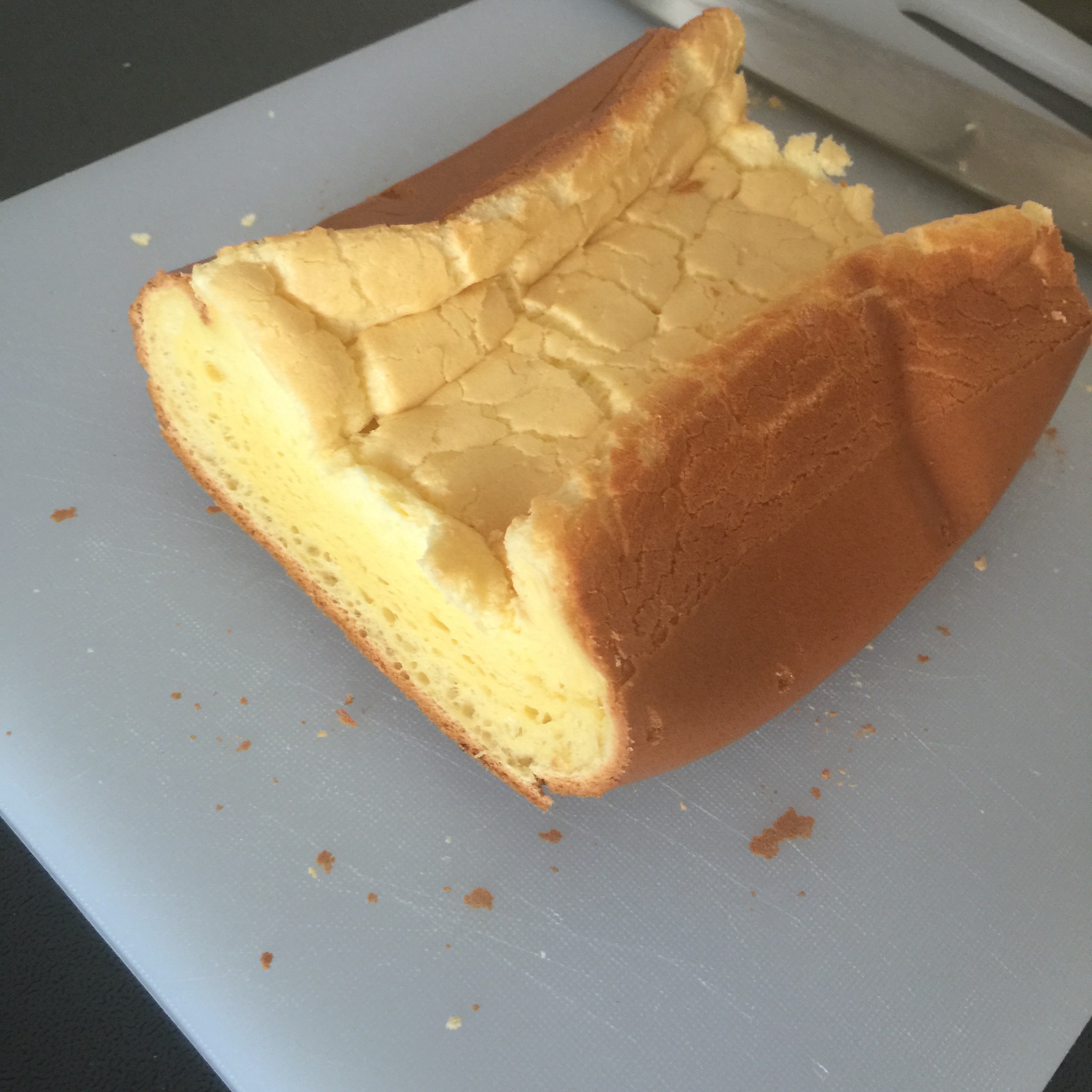 孙鼠鼠做的面包机蛋糕