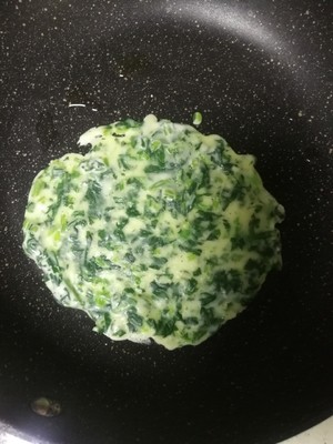 简单好做的菠菜饼的做法 步骤9