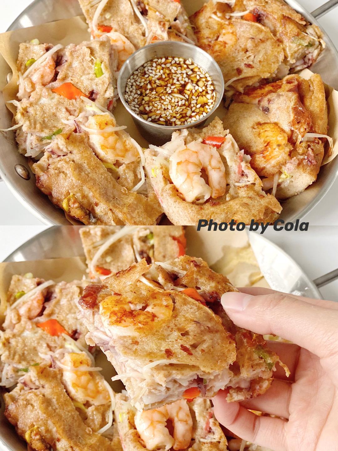 全麦韩式海鲜煎饼