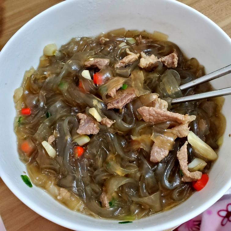 肉汤粉皮面