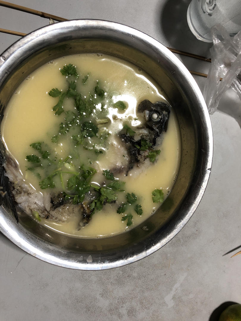 美食青岛做的鲫鱼汤