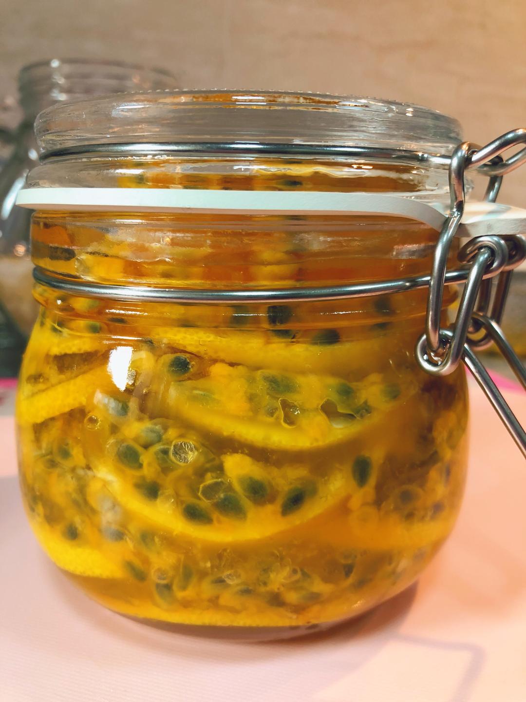 柠檬百香果蜂蜜