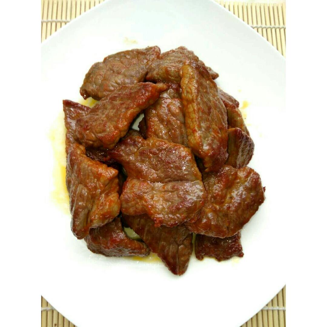 雪花皑皑做的电饭锅版酱牛肉