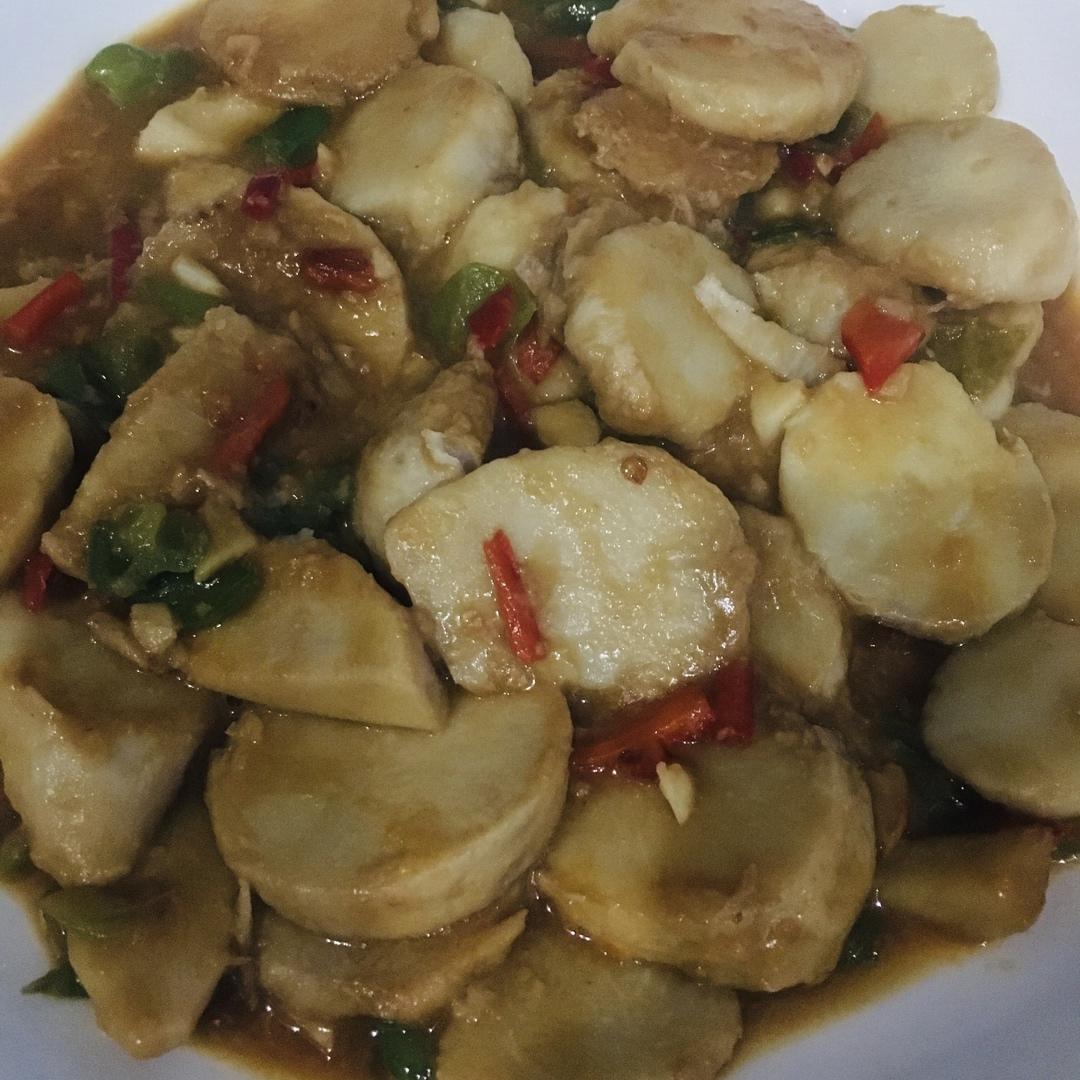 cathy0727做的妈妈的味道红烧芋艿