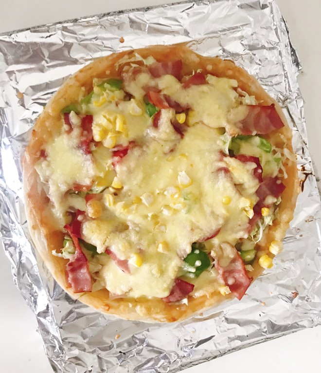 手抓饼版披萨的做法