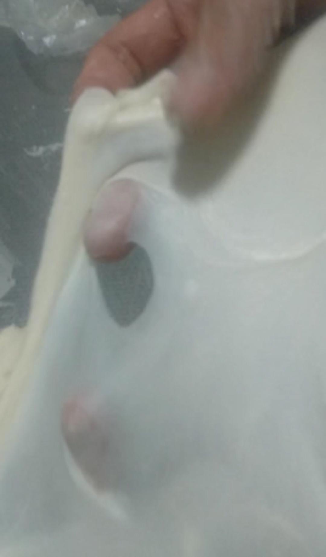 【揉面新手看过来→5分钟手套膜的做法步骤图】Vannie诗-制作