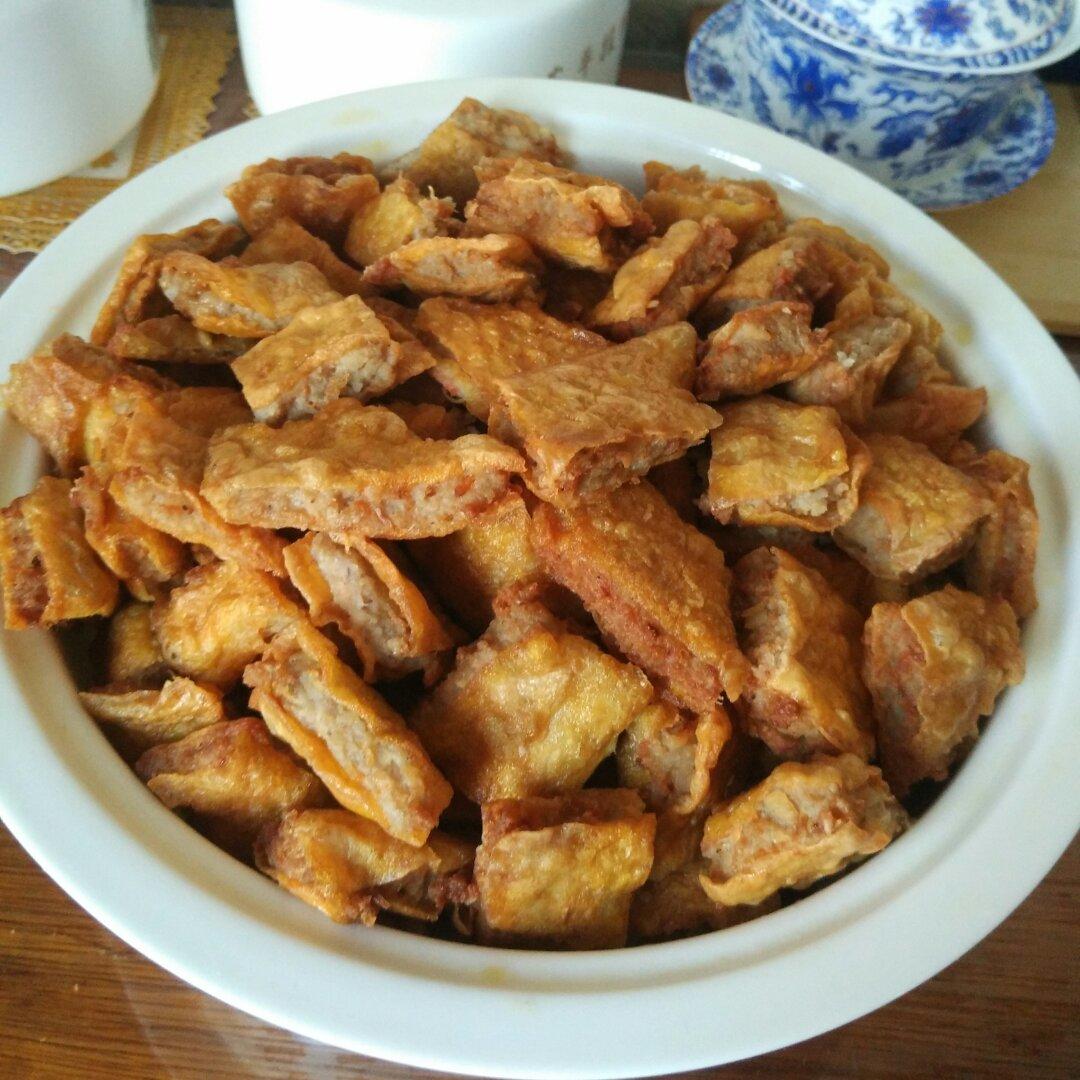 做的宁夏夹板小吃