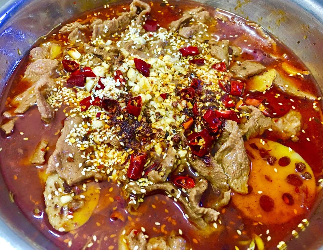 swuple做的水煮牛肉正宗川味家常
