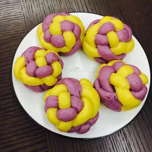 绣球馒头的做法