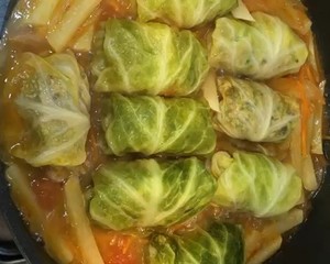老外版圆白菜酿菜的做法 步骤7