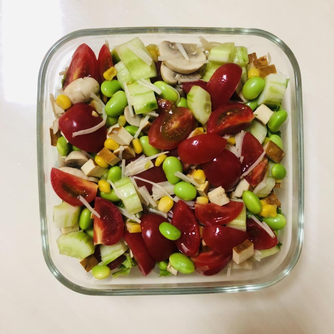 夏日清爽沙拉低脂高纤快手