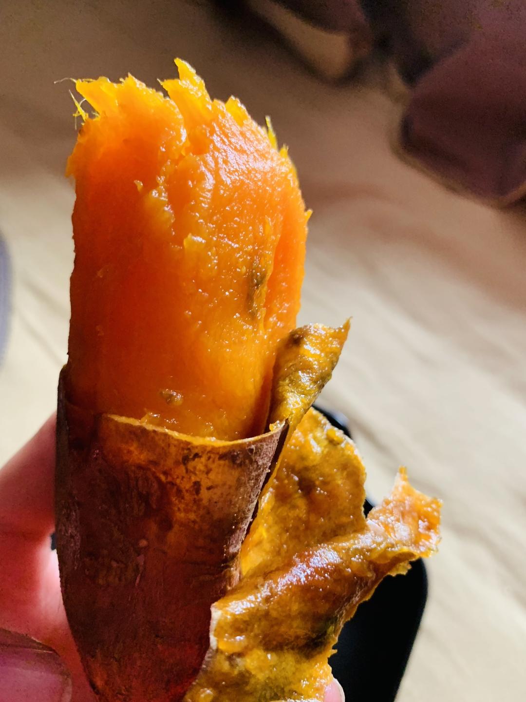 流油的烤红薯
