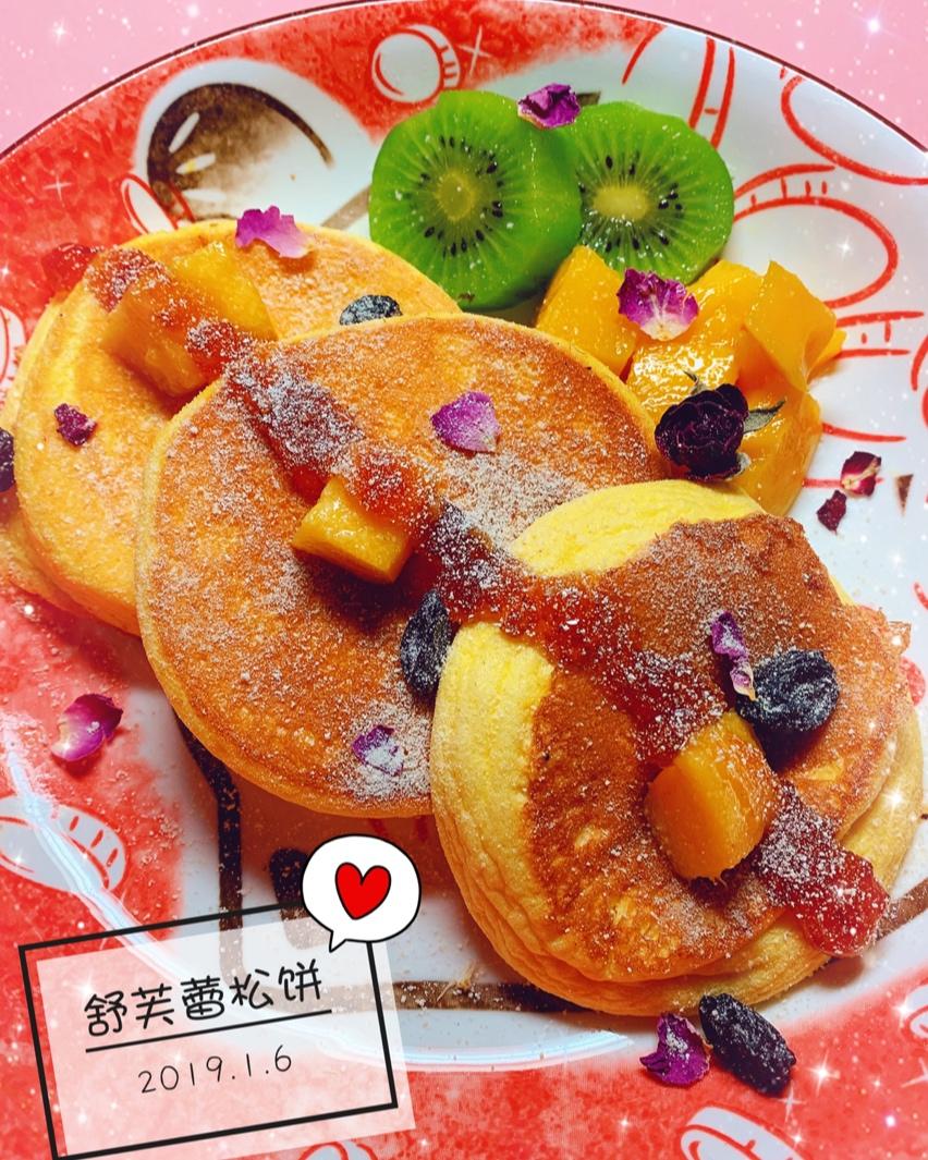 ruby月做的视频舒芙蕾松饼日式松饼