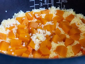 南瓜小米饭的做法 步骤3