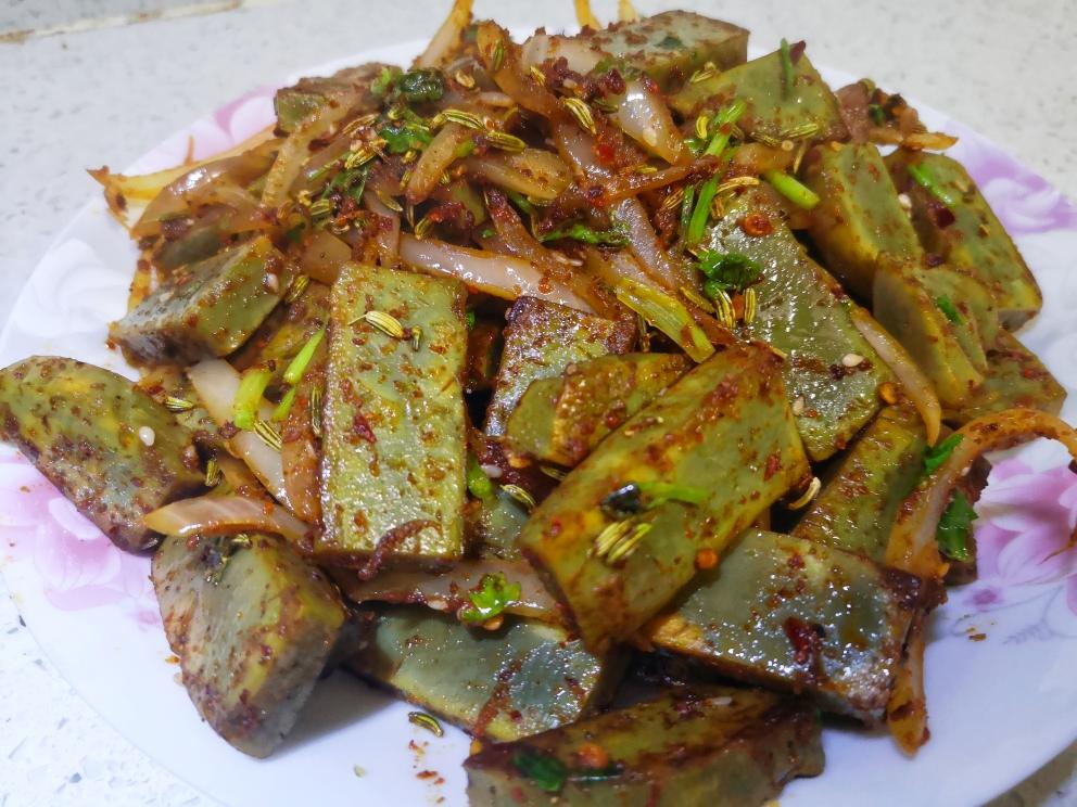 孜然实蛋是东北街边的味道