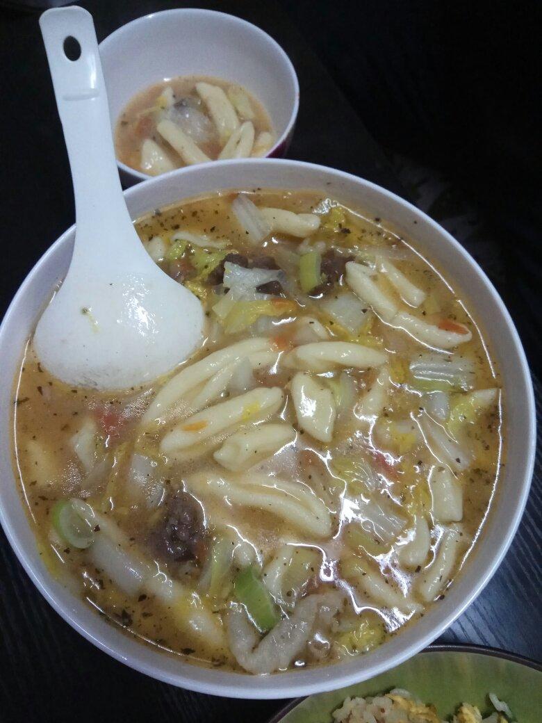 deertina做的面疙瘩
