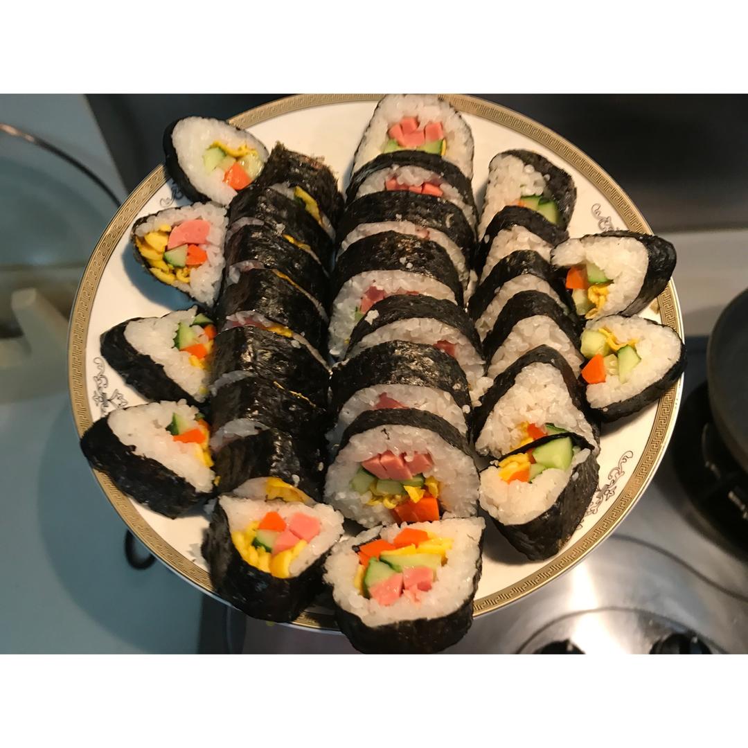 饭饭じ☆ve做的紫菜包饭