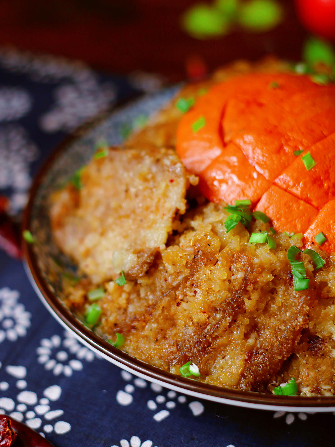 粉蒸肉(带皮猪五花,偏甜口)的做法 步骤13