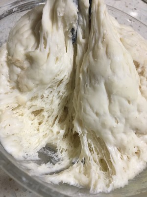 中种法的香葱肉松吐司的做法 步骤1