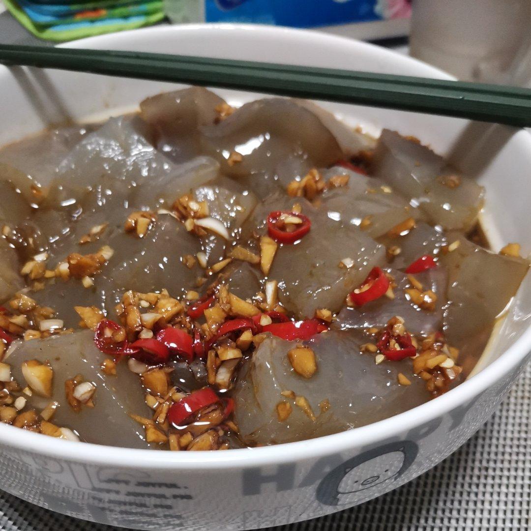 红忆123做的红薯淀粉凉粉