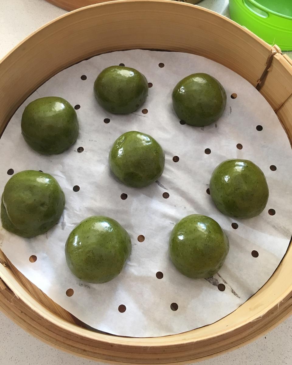 mayshanghainew做的香糯可口的青团