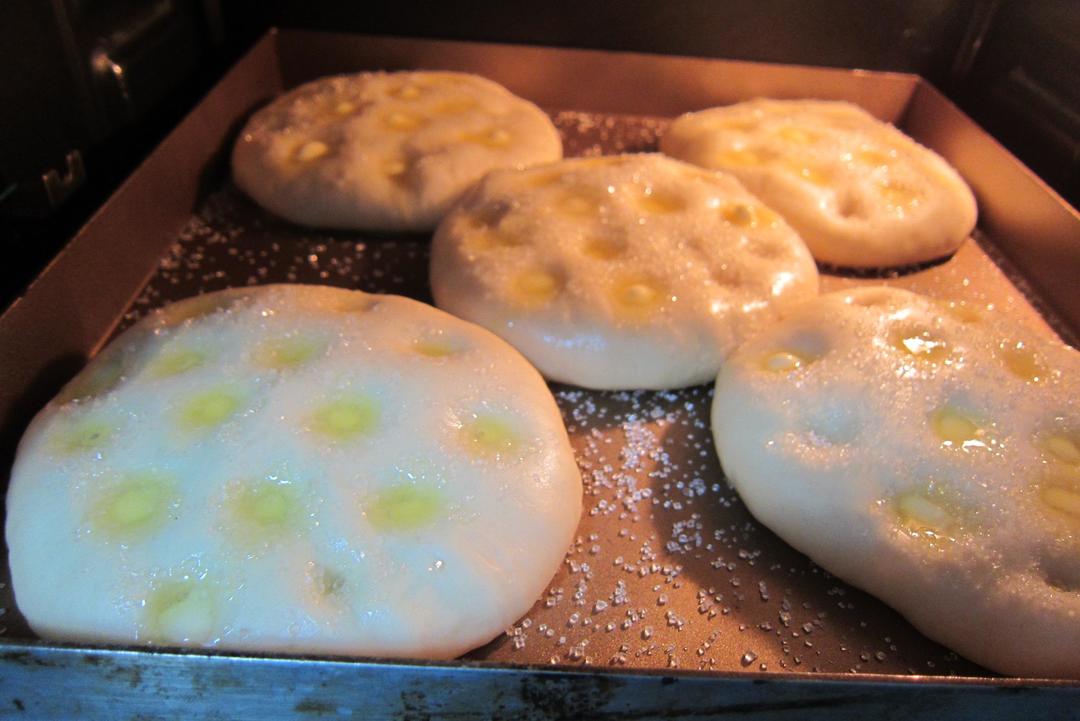 【热量炸弹——牛油砂糖餐包(100%冷藏中种)的做法步骤图】天然气小姐—Ariel-制作