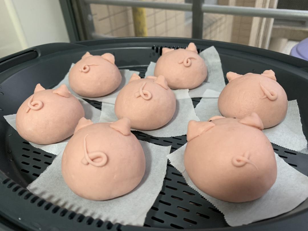 可爱的猪屁股