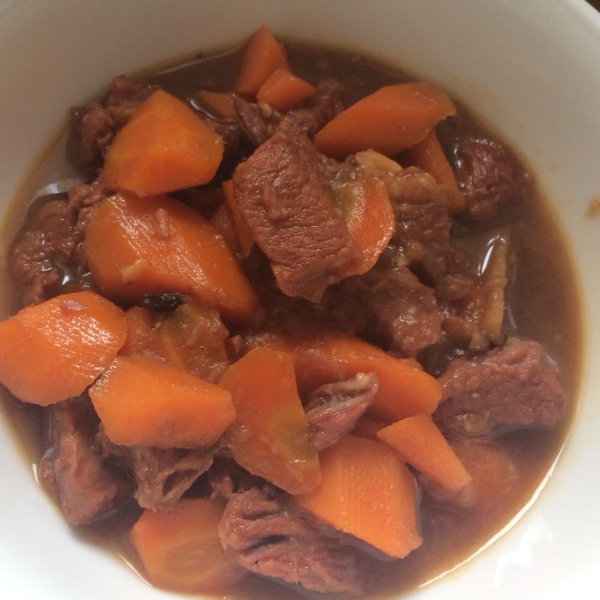 鸣鸣妈妈wx做的红焖羊肉炖胡萝卜
