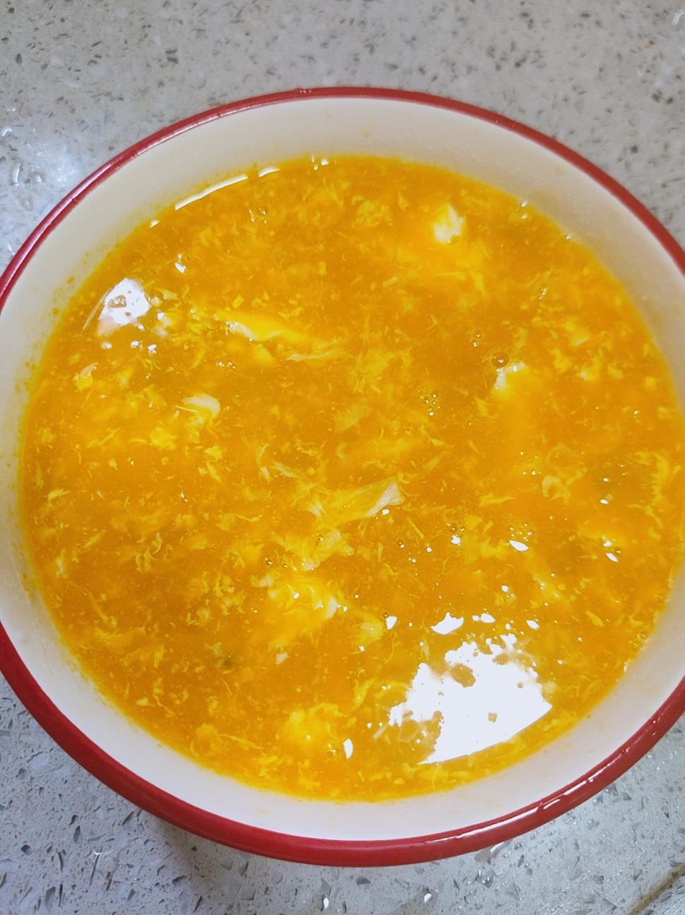 鸡蛋南瓜羹