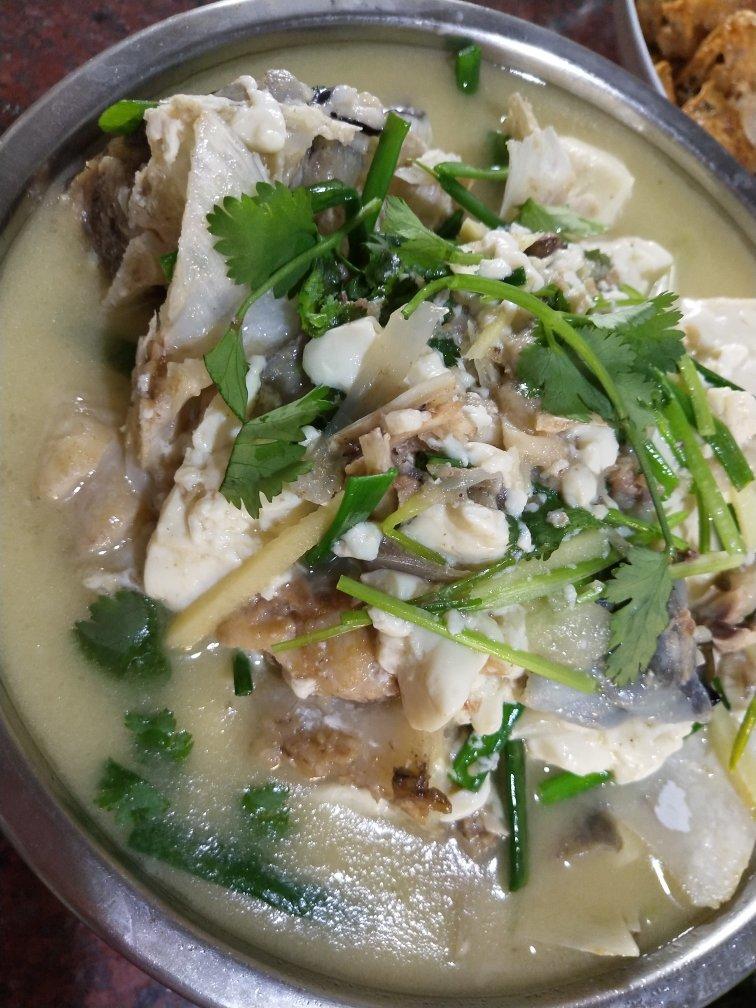珊姐姐a做的鱼头豆腐汤家常做法