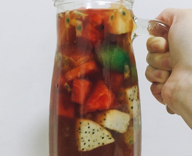 【夏日水果茶的做法步骤图,夏日水果茶怎么做